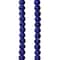 12 Pack: Sapphire Ceramic Round Beads, 6mm by Bead Landing™